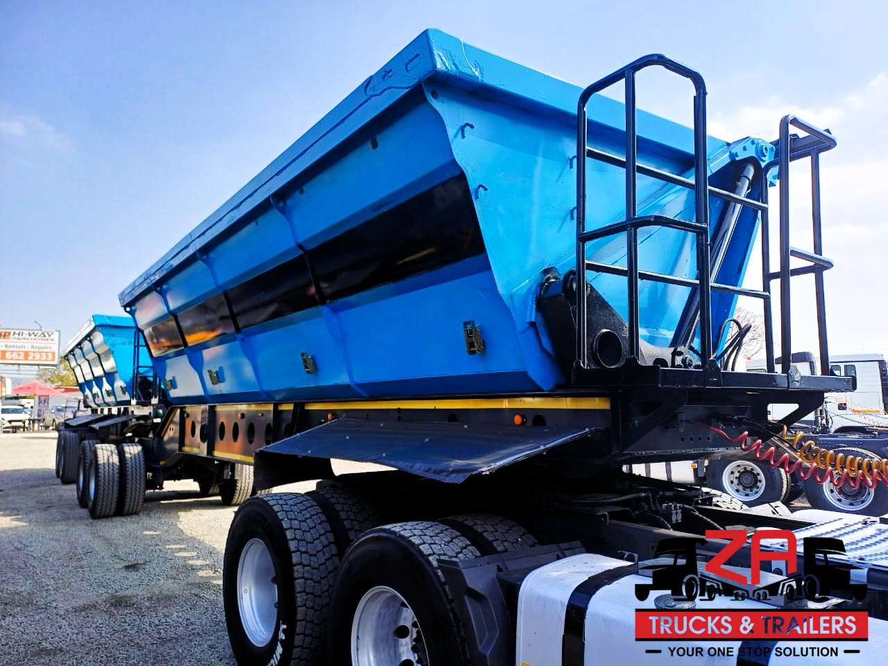 2018 AFRIT 40 CUBE SIDE TIPPER TRAILER #53187
